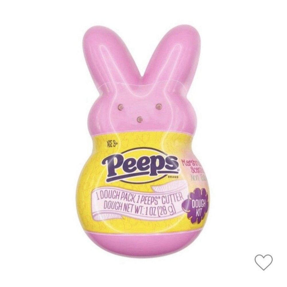 (15 Packs) Peeps Bunny Dough Case With Cutters Marshmallow Scented . All New